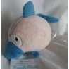 Nici - Plüschtier Badetier Flubbydubs Delfin - rosa, blau, Motive Fische- ca. 15 cm groß - liegend