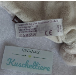 Babydream - Schmusetuch - Koala mit Halstuch und Sternapplikation - ca. 25 cm lang