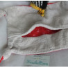 Sigikid - Schmusetuch/Handpuppe - Zebra mit Halstuch - ca. 30 cm lang