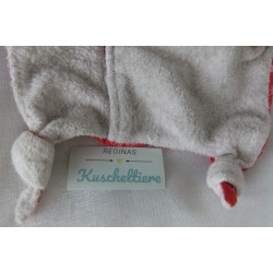 Sigikid - Schmusetuch/Handpuppe - Zebra mit Halstuch - ca. 30 cm lang