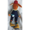 Moulin Roty - Plüschtier - Hund - Les Broc & Roll's Elvis the Dog - ca. 51cm groß mit Schlenkerbeinchen