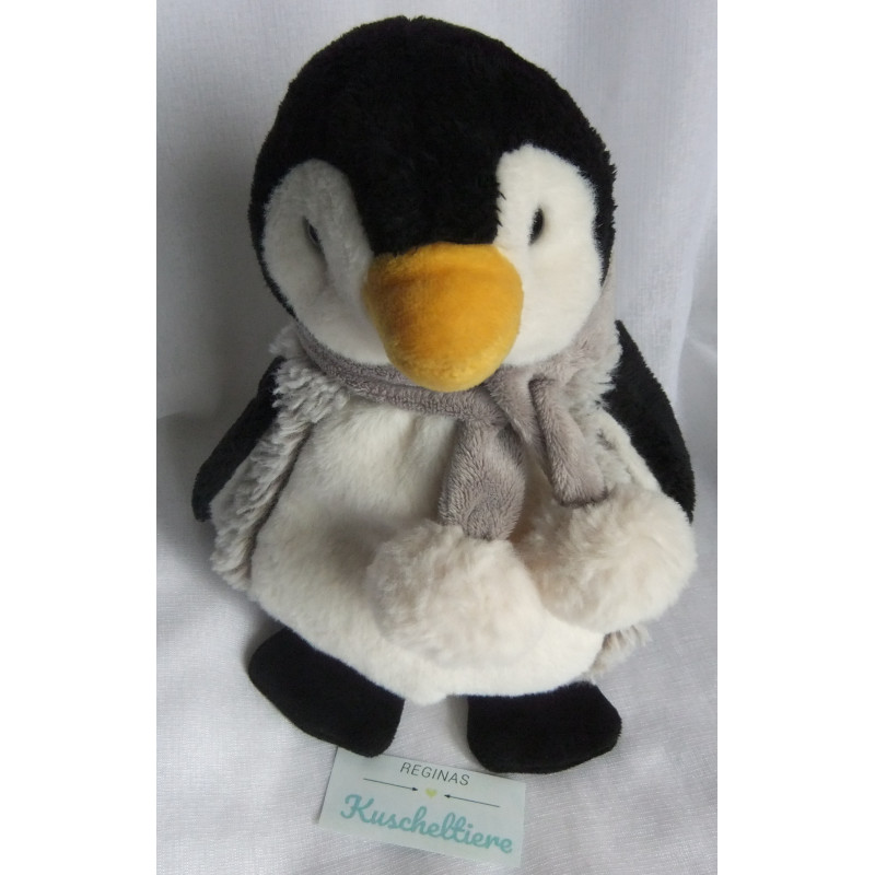 Bukowski Design - Plüschtier - Pinguin Julius mit Schal - ca. 25 cm groß
