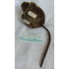 Kösener Spielzeug Manufaktur GmbH - Plüschtier - Maus mini - braun - ca. 10 cm groß - liegend