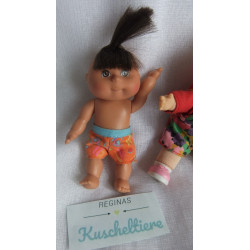 Mattel - Cabbage Patch Kids Mini -  zwei kleine Puppen - ca. 11 cm groß