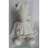 Bukowski Design - Plüschtier - Giraffe Lucy mit Kleidchen - beige, braun - ca. 30 cm groß - Schlenker