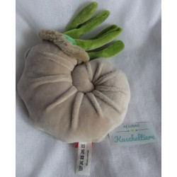 Sigikid - Plüschtier - Bayreuth Landesgartenschau 2016 - Urzeitfossilie Glotzaugengerch - grün, grau - ca. 15 cm groß