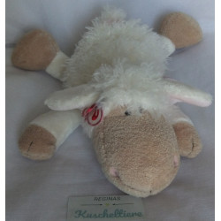 Nici - Plüschtier - Schaf Jolly Mäh Elsa mit Schmetterling am Öhrchen - ca. 30 cm groß - liegend