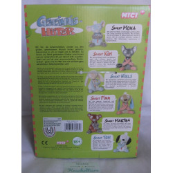 Nici - Plüschtier - Geheimnishüter Secret Bar Martha - braun, dunkelgrau-weiß gestreift - ca. 25 cm groß - sitzend