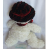 Russ Berrie - Plüschtier - Schneemann Freezy - weiß mit roter Samtschleife - ca. 28 cm groß - Schlenker