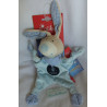 Sigikid - Schmusetuch - Sternzeichen - Hase mit Halstuch und Jungrauapplikation  - ca. 20 cm lang