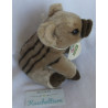 Nature Planet - Plüschtier - Wildschwein - Brauntöne - ca. 14 cm hoch und ca. 12 cm lang