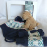 TCM - Tchibo - Babygeschenk-Set Mütze, Fäustlinge, kleiner Kuschelhund