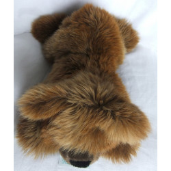 Sigikid - Plüschtier - Bär - Brauntöne - braune Schattierungen - ca. 40 cm groß - liegend