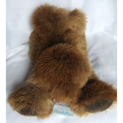 Sigikid - Plüschtier - Bär - Brauntöne - braune Schattierungen - ca. 40 cm groß - liegend