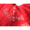 Disney Baby - Schmusetuch - Mickey Mouse My first Christmas - rot, weiß -  ca. 35 cm x 35 cm groß
