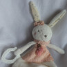 Ernstings Family - Topomini - Schmusetuch - Plüsch, Musselin - Hase und Beißelement - ca. 26 cm lang
