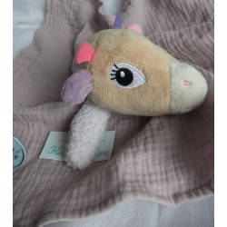 Nici - My first Nici - Schmusetuch - Giraffe Sasuma - Plüsch, Musselin - ca. 35 cm x ca. 35 cm groß