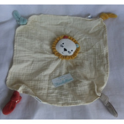 Babydream - Schmusetuch - Löwe - Musselin - beige - ca. 40 cm lang