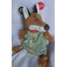 Sigikid - Schmusetuch - Fuchs Forest Fox Fuchs - braun, grün mit Motiven und Halstuch - ca. 27 cm lang