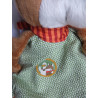 Sigikid - Schmusetuch - Fuchs Forest Fox Fuchs - braun, grün mit Motiven und Halstuch - ca. 27 cm lang