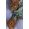 Sigikid - Schmusetuch - Fuchs Forest Fox Fuchs - braun, grün mit Motiven und Halstuch - ca. 27 cm lang