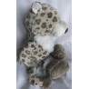 Nici - Plüschtier - Schneeleopard - Junge - grau, Brauntöne, weiß - ca. 50 cm groß - Schlenker