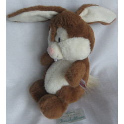 Nici - Plüschtier - Hase Poline - braun, weiß, rosa - ca. 25 cm groß - Schlenker