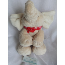 Nici - Plüschtier - Love - Elefant Max beige mit Halstuch rot mit Loveschriftzug - Magnet in Rüssel und Vorderfüßchen
