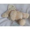 Nici - Plüschtier - Love - Elefant Max beige mit Halstuch rot mit Loveschriftzug - Magnet in Rüssel und Vorderfüßchen