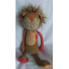 Sigikid - Kuscheltier Spieltier -Patchwork Sweety Löwe - ca. 40 cm groß - Schlenker