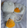 Nici - Plüschtier Ente Paula  und Handwärmer Muff Ente Paula