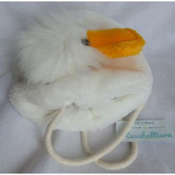 Nici - Plüschtier Ente Paula  und Handwärmer Muff Ente Paula