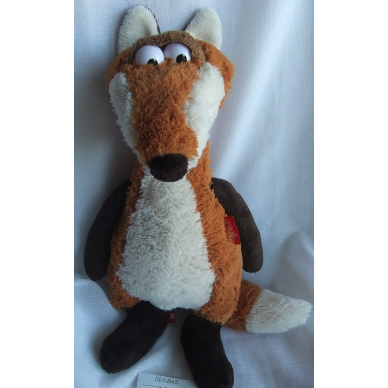 Sigikid - Kuscheltier Spieltier - Sweety Mimiktier Fuchs - ca. 35 cm groß - Schlenker