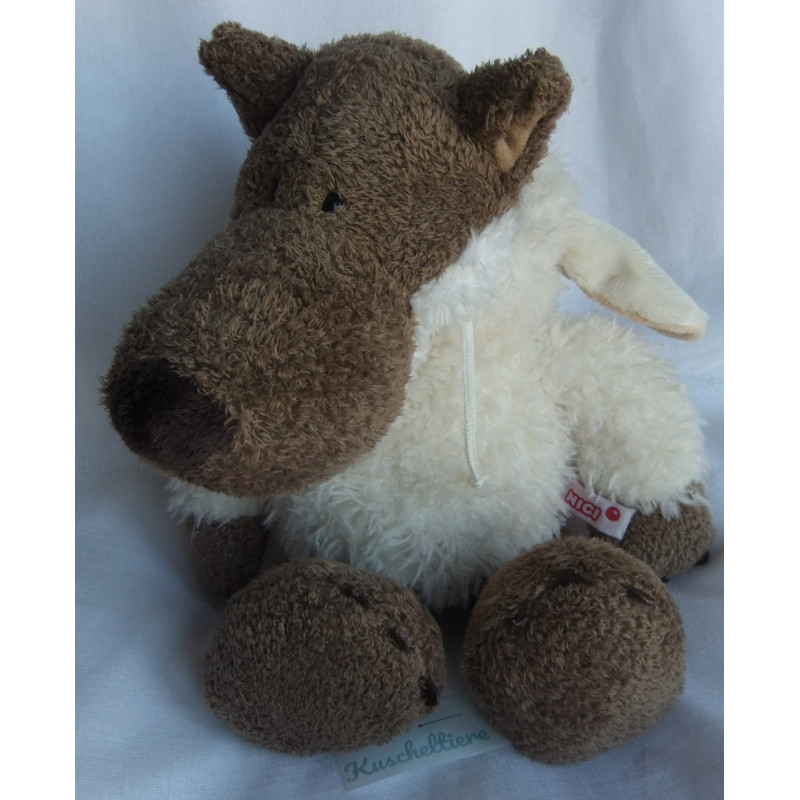 Nici - Plüschtier - Jolly Wolf im Schafspelz !!!ohne Barthaare!!! - braun, weiß - ca. 35 cm groß - Schlenker