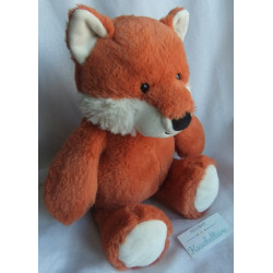 Bob der Bär - Plüschtier - Fuchs -  orange, weiß - ca. 35 cm groß - Schlenker