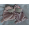 Nicotoy - zwei Schmusetücher - Maus rosa, grau Motiv Kreis mit Vogel - ca. 23 cm lang