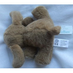 TCM Tchibo - Plüschtier - Hund - braun - ca. 23 cm groß - liegend