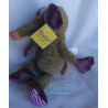 Sunkid - Plüschtier - Maus - braun, lila , bunte Streifen - ca. 25 cm groß - sitzend