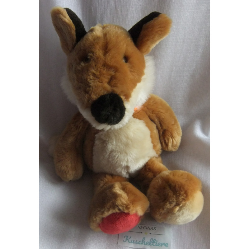 Sigikid - Plüschtier - Red Friends - Fuchs braun, creme und roter Pfote  - ca. 30 cm groß - Schlenker - Halstuch fehlt