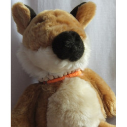 Sigikid - Plüschtier - Red Friends - Fuchs braun, creme und roter Pfote  - ca. 30 cm groß - Schlenker - Halstuch fehlt