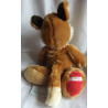 Sigikid - Plüschtier - Red Friends - Fuchs braun, creme und roter Pfote  - ca. 30 cm groß - Schlenker - Halstuch fehlt