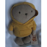 Sigikid - Kuscheltier Spielfigur - Kuschelbiberbär O'Lui mit Hoody - ca. 34 cm groß - Schlenker