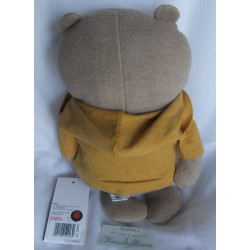 Sigikid - Kuscheltier Spielfigur - Kuschelbiberbär O'Lui mit Hoody - ca. 34 cm groß - Schlenker