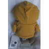 Sigikid - Kuscheltier Spielfigur - Kuschelbiberbär O'Lui mit Hoody - ca. 34 cm groß - Schlenker