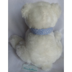 TCM - Tchibo - Plüschtier - Eisbär Flori Frost mit Strickschal - ca. 23 cm groß - sitzend