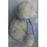 TCM - Tchibo - Plüschtier - Eisbär Flori Frost mit Strickschal - ca. 23 cm groß - sitzend