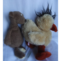 Sigikid - Plüschtierpärchen - Ente Vintage und Bär Ach Good