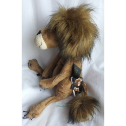Sigikid - Plüschtier - Beasts - Löwe Metusa Leo - braun, beige - ca. 30 cm groß - Schlenker