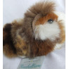 Kösener Spielzeug Manufaktur GmbH - Plüschtier - Meerschweinchen - braun - ca. 17 cm groß - liegend