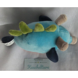 Sigikid - Plüschtier - Bayreuth Landesgartenschau 2016 - Urzeitfossilie Spritzfisch - Blautöne,  - ca. 15 cm lang